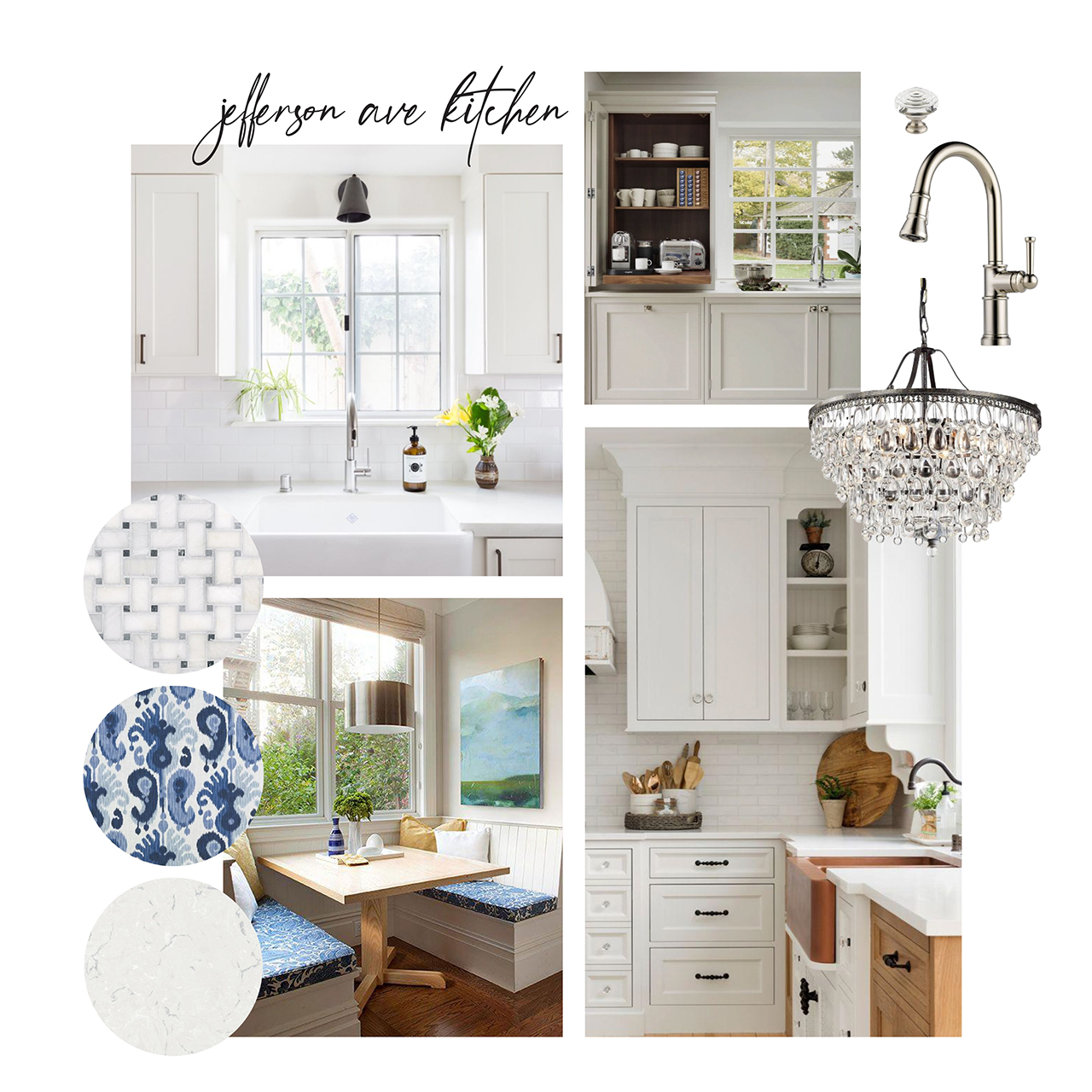 Jefferson Ave Kitchen Remodel Mood Board