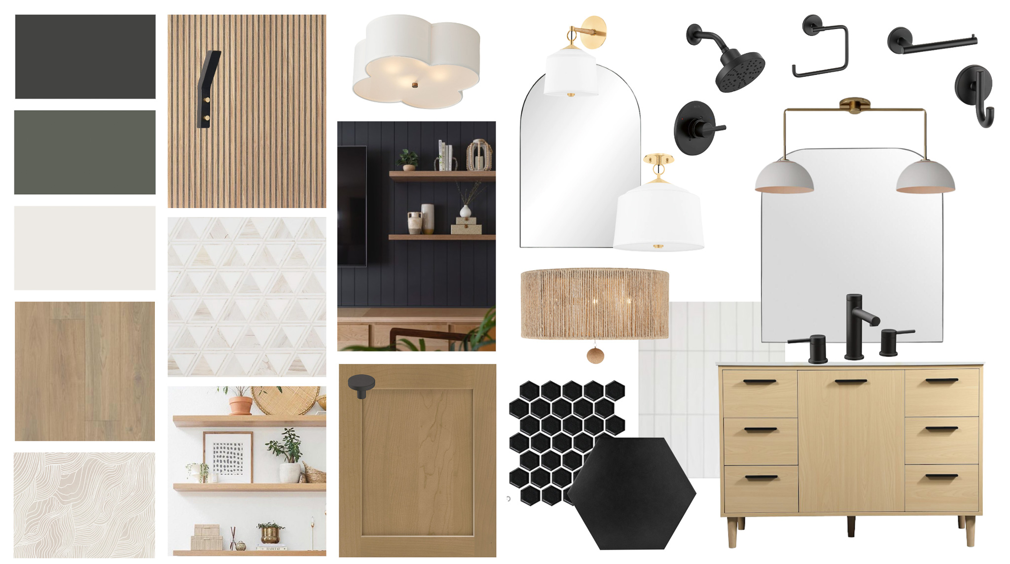 Alvarado Modern Scandinavian Project - Willaby Way - Scandinavian Modern High-End Plumbing Fixtures Materials